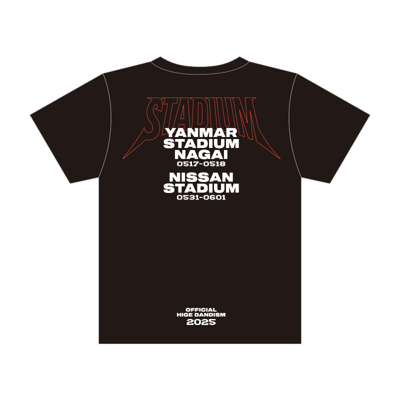 STADIUM Tシャツ ブラック KIDS(130)