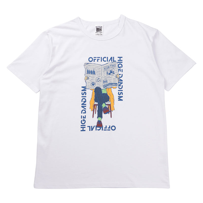 EditorialツアーTシャツ ホワイト(one-man tour 2021-2022 -Editorial-)