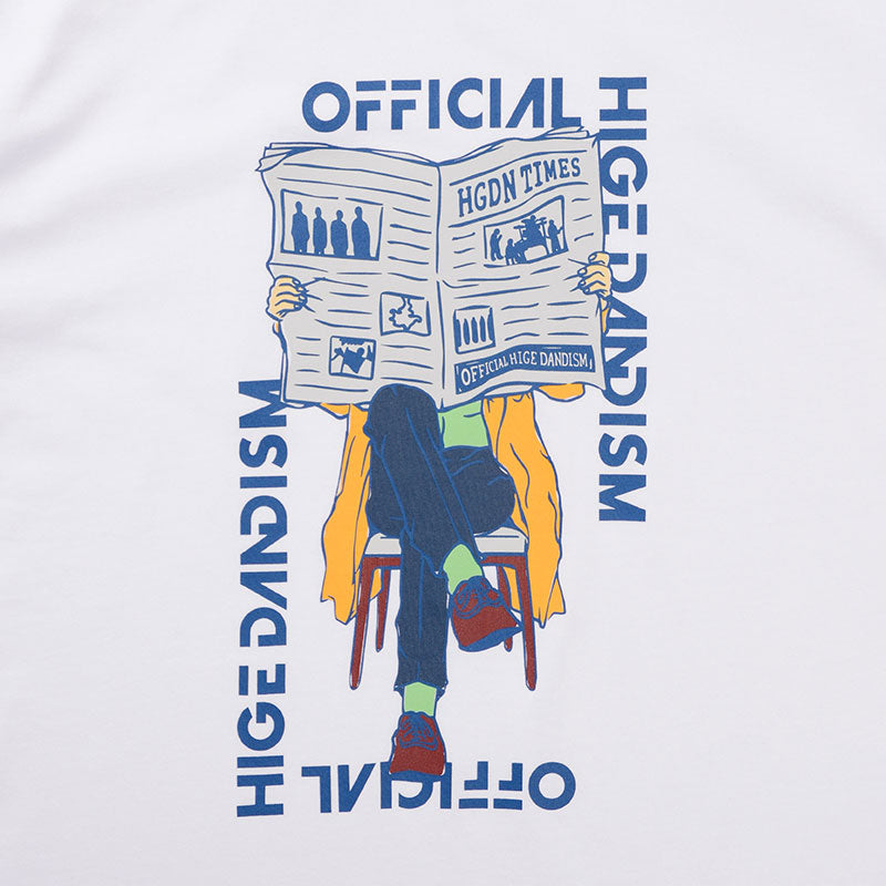 EditorialツアーTシャツ ホワイト(one-man tour 2021-2022 -Editorial-)