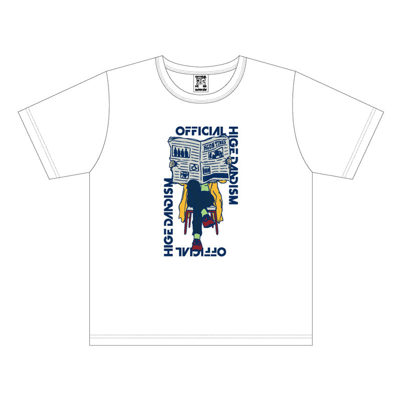 EditorialツアーTシャツ ホワイト(one-man tour 2021-2022 -Editorial-)