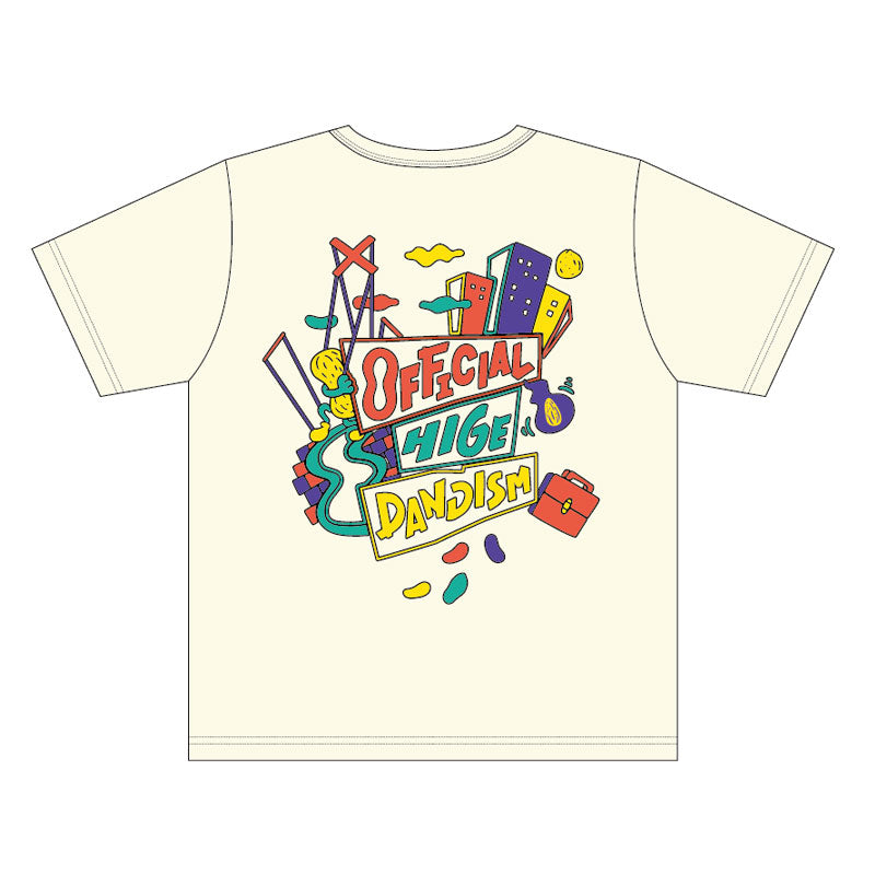 SHOCKING NUTS TOUR T-shirt Cream White (SHOCKING NUTS TOUR)