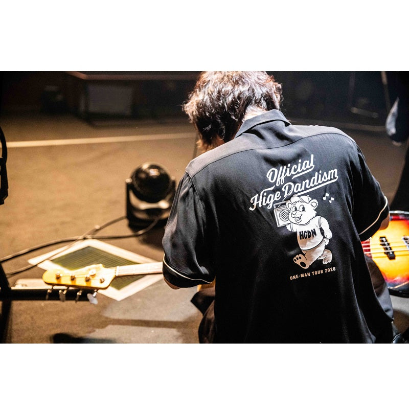 one-man tour 2026 ボーリングシャツ – Official髭男dism ONLINE STORE