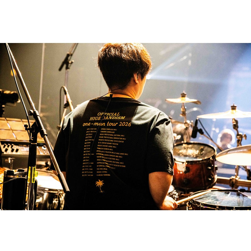 one-man tour 2026 Tシャツ ブラック