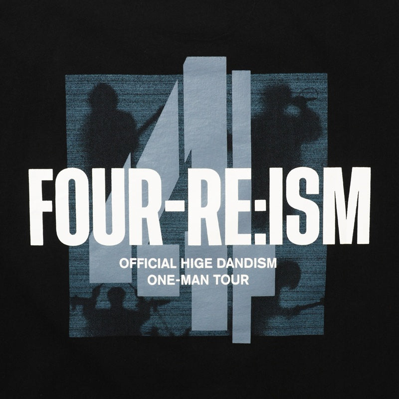 FOUR-RE:ISM カットオフTシャツ – Official髭男dism ONLINE STORE