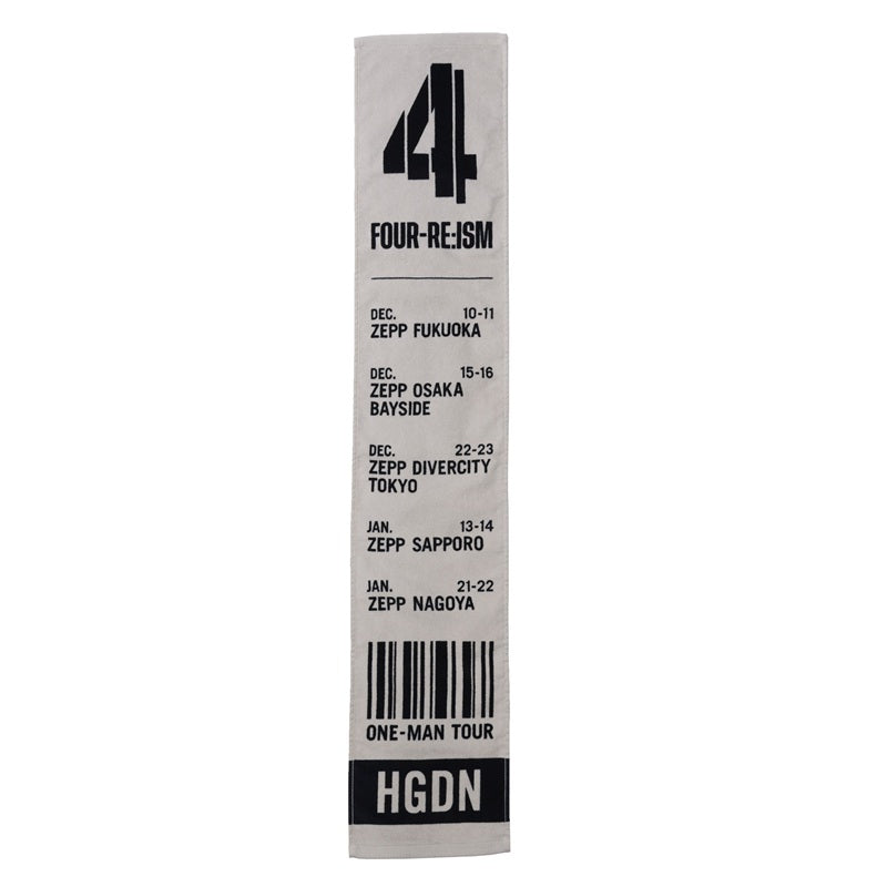 バゲージタグマフラータオル – Official髭男dism ONLINE STORE