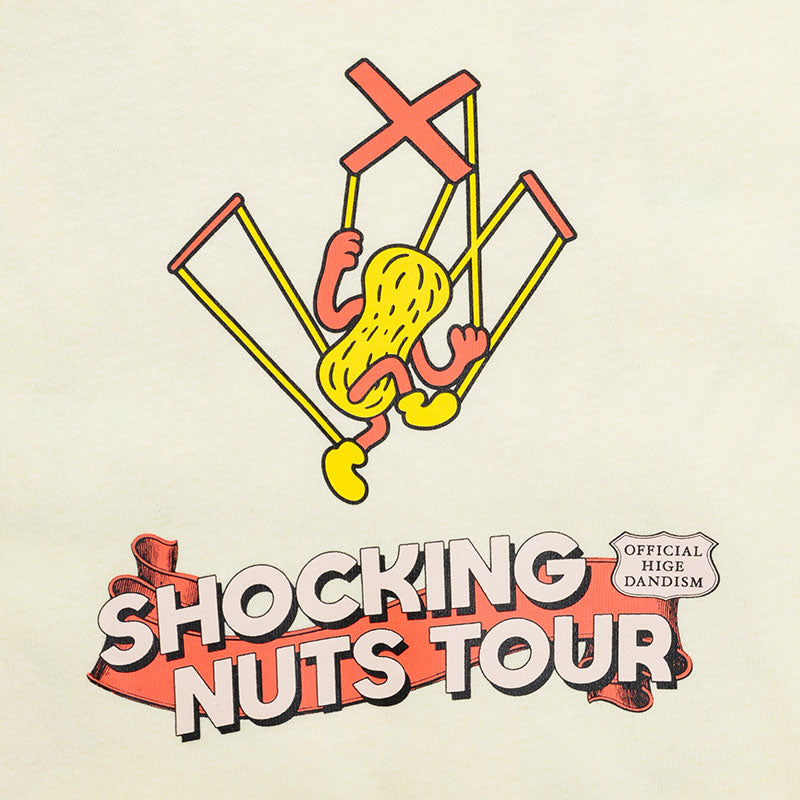 SHOCKING NUTS TOUR Tシャツ クリームホワイト（SHOCKING NUTS TOUR）