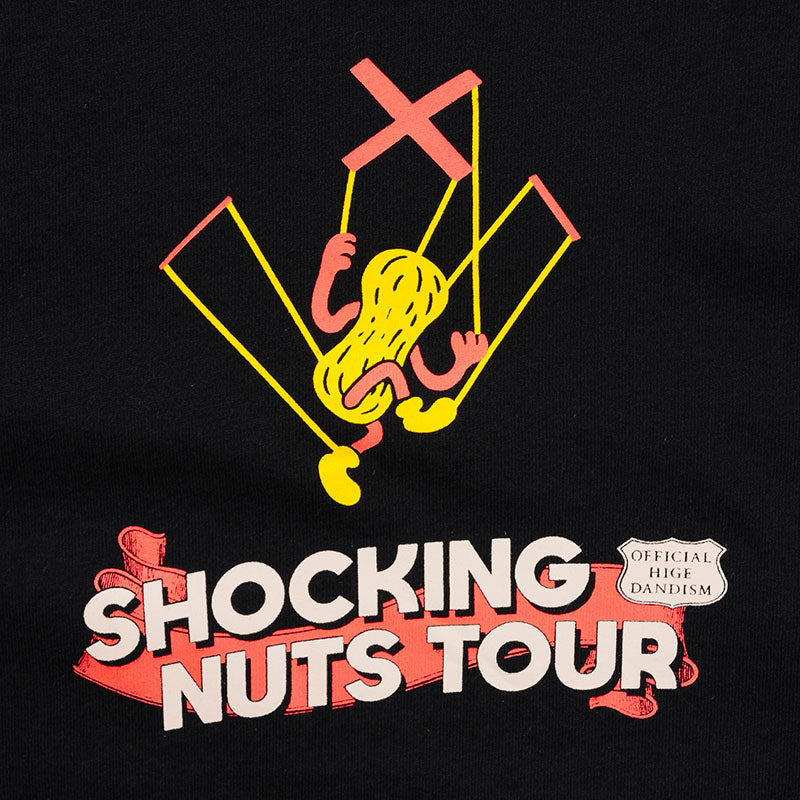 SHOCKING NUTS TOUR Tシャツ ブラック KIDS（130）（SHOCKING NUTS TOUR）