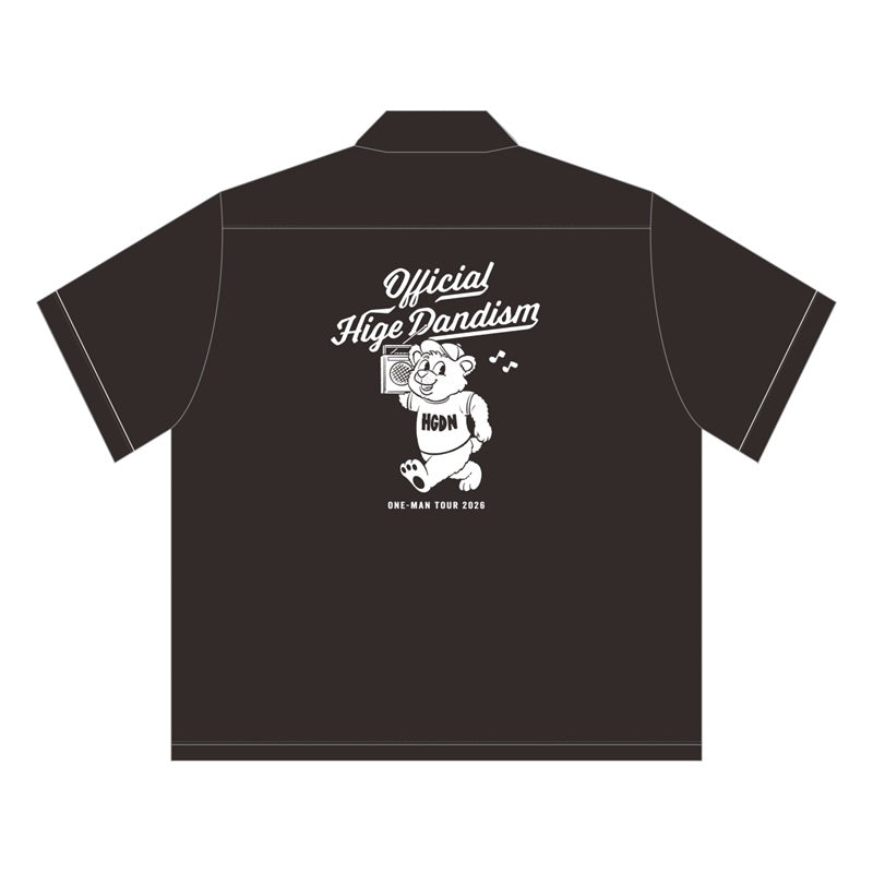 DIR EN GREY Shinya ボーリングシャツ one-man tour 2026 ボーリングシャツ – Official髭男dism ONLINE STORE