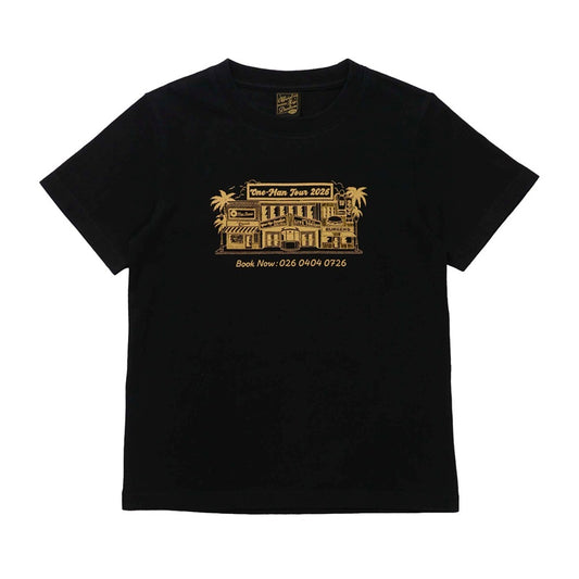 one-man tour 2026 Tシャツ ブラック 130