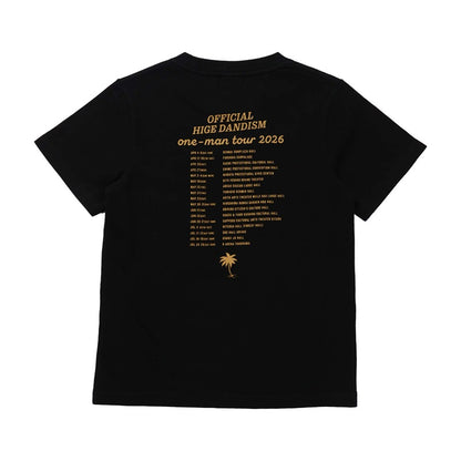 one-man tour 2026 Tシャツ ブラック 130