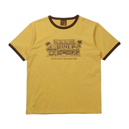 one-man tour 2026 Tシャツ マスタード