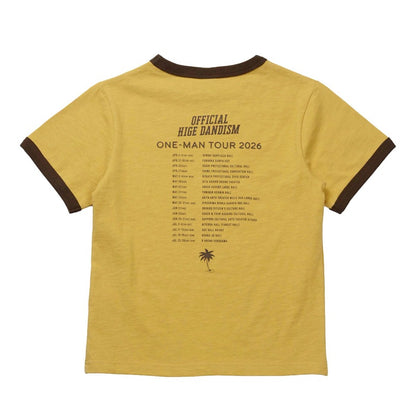 one-man tour 2026 Tシャツ マスタード 130