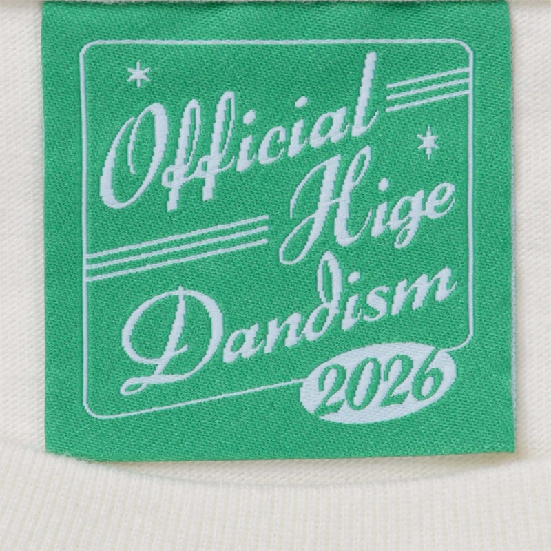 one-man tour 2026 Tシャツ ホワイト – Official髭男dism ONLINE STORE