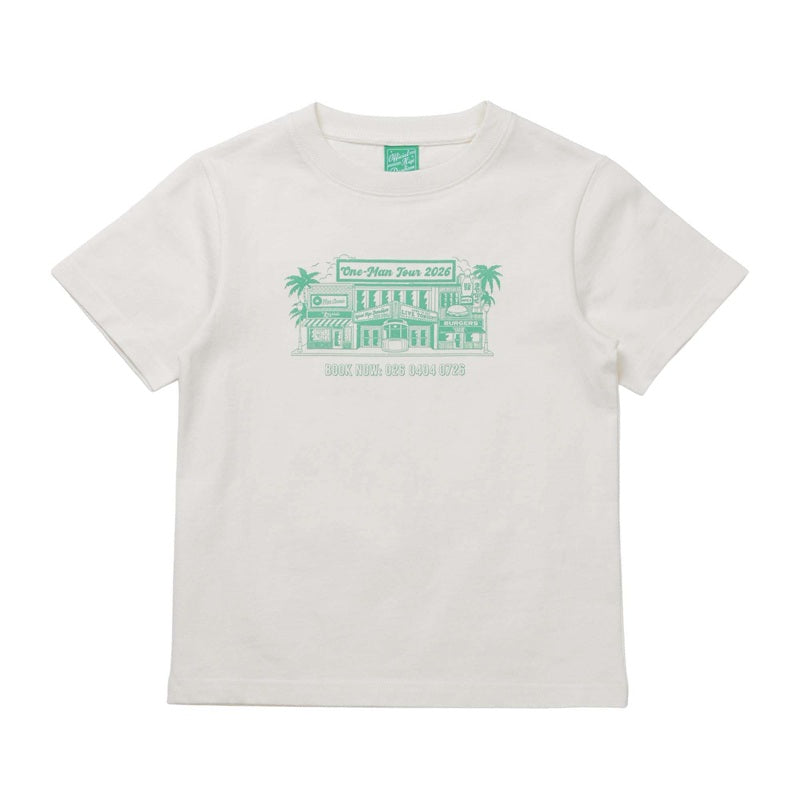one-man tour 2026 Tシャツ ホワイト 130