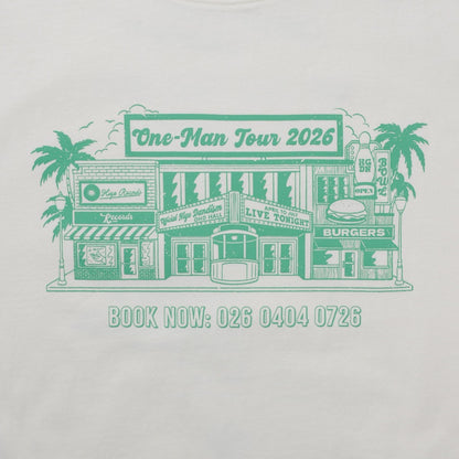 one-man tour 2026 Tシャツ ホワイト 130