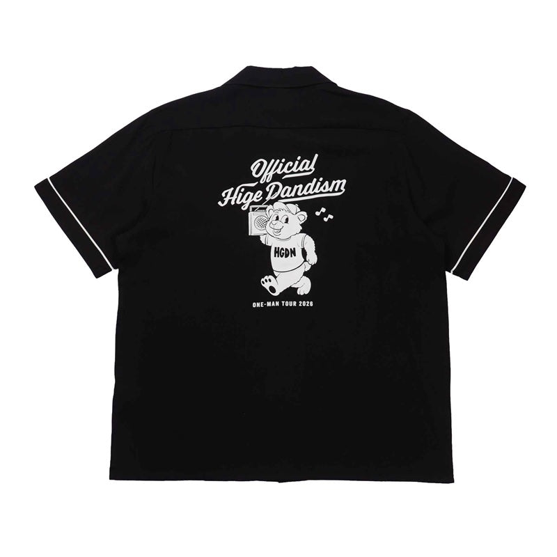 one-man tour 2026 ボーリングシャツ