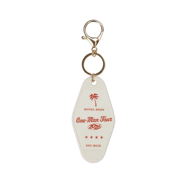 one-man tour 2026 モーテルキーホルダー